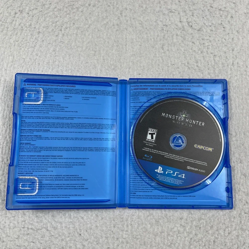 Capcom Monster Hunter World PlayStation 4 Action RPG Video Game Gamer - Picture 4 of 6